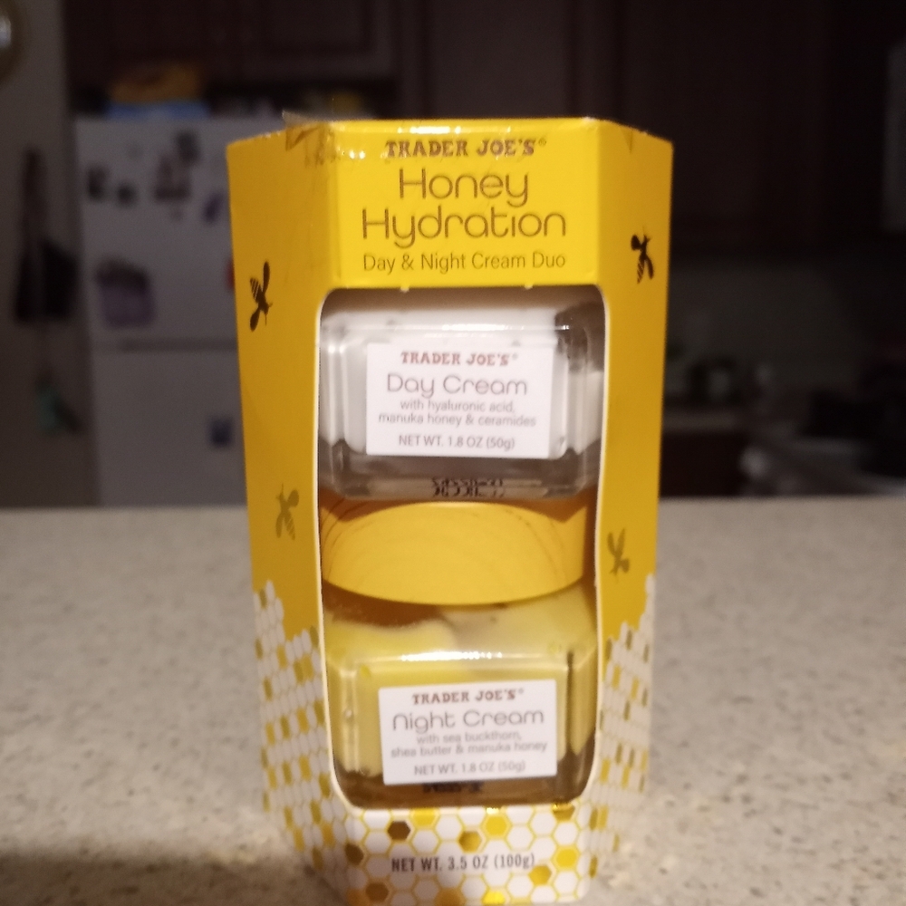 Trader Joe's Honey Hydration Day & Night Cream Duo - New